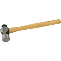 Ball Pein Hammer, 40 oz. Head Weight, Plain Face, Wood Handle Ontario Safety Products