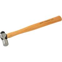 Ball Pein Hammer, 8 oz. Head Weight, Plain Face, Wood Handle Ontario Safety Products