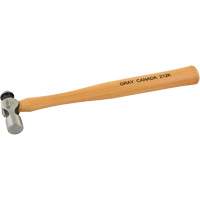 Ball Pein Hammer, 4 oz. Head Weight, Plain Face, Wood Handle Ontario Safety Products