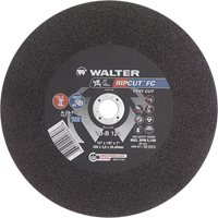 Ripcut Stainless Steel & Steel Cut-Off Wheel for Stationary Saws, 18" x 3/16", 1" Arbor, Type 1, Aluminum Oxide, 3400 RPM Ontario Safety Products