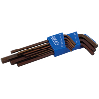 Long Arm Hex Key Set, 9 Pcs., Metric Ontario Safety Products